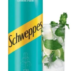 Schweppes Bitter Lemon 300ml Cans (Pack of 24) – Premium Sparkling Citrus Soft Drink with Quinine – Refreshing, Zesty Lemon Flavour – Perfect Mixer for Gin, Vodka & Cocktails – Bulk Pack