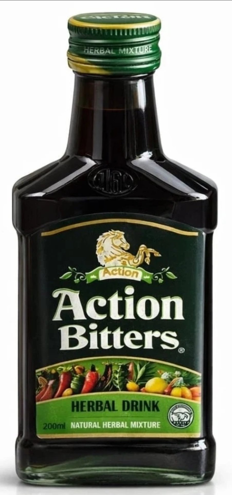 24 x 200ml Action Bitters plastic bottle Pack Ready to Drink