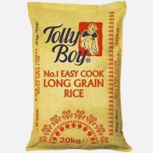 Tolly Boy Easy Cook Rice 20kg