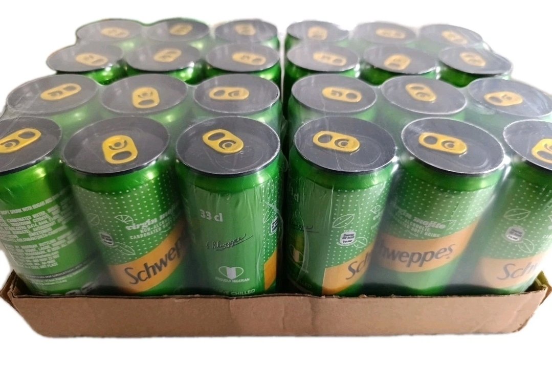 Schweppes Virgin Mojito Non Alcoholic Drink 33cl Pack of 24 Cans - Image 2