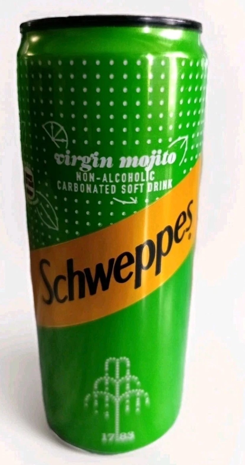 Schweppes Virgin Mojito Non Alcoholic Drink 33cl Pack of 24 Cans